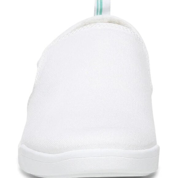 Vionic   Women's   Marshall   White   Canvas   Slip   On   Orthotic   Sneaker - Picture 3 of 7